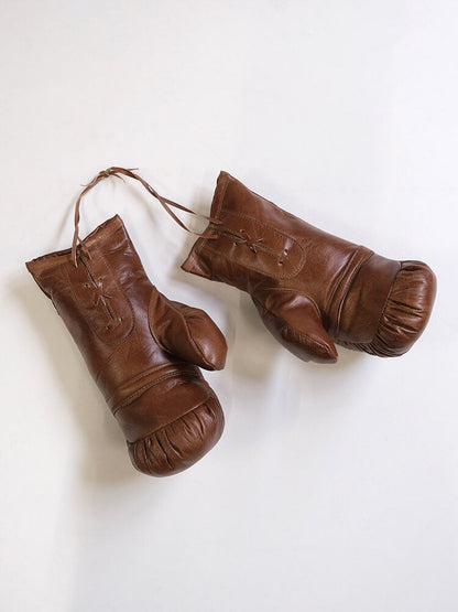 Trademark Living Balboa boksehandsker - brun