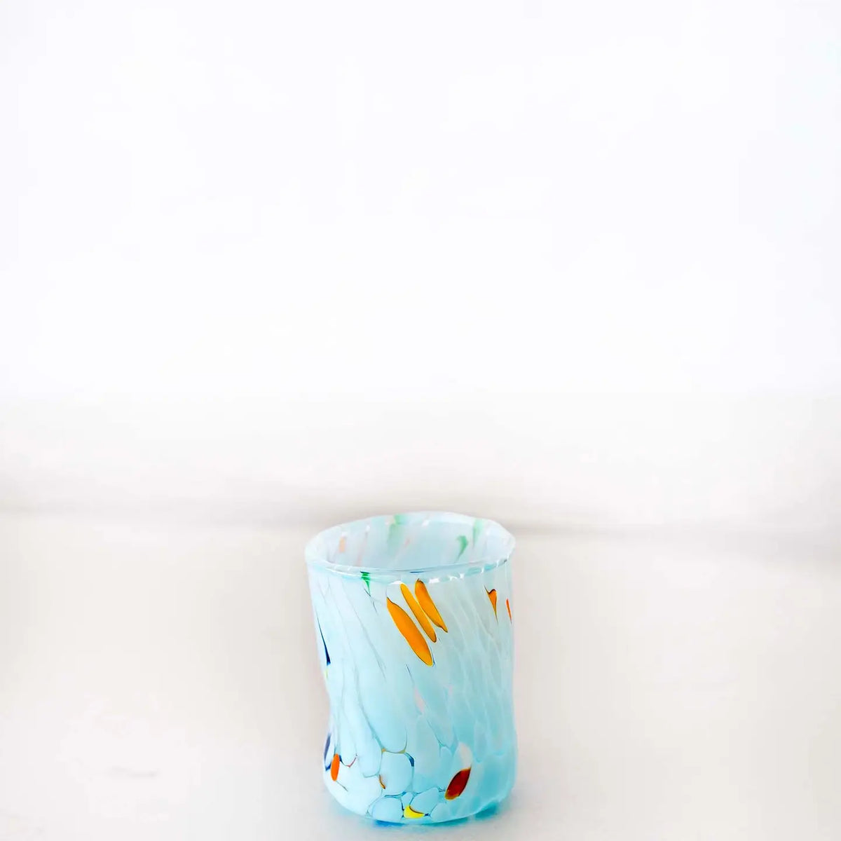 Cicchetto B7 lyseblå  i Murano-glas - Æske med 6 stk.