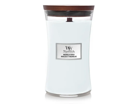 WOODWICK MAGNOLIA BIRCH BOULEAU ET MAGNOLIAS