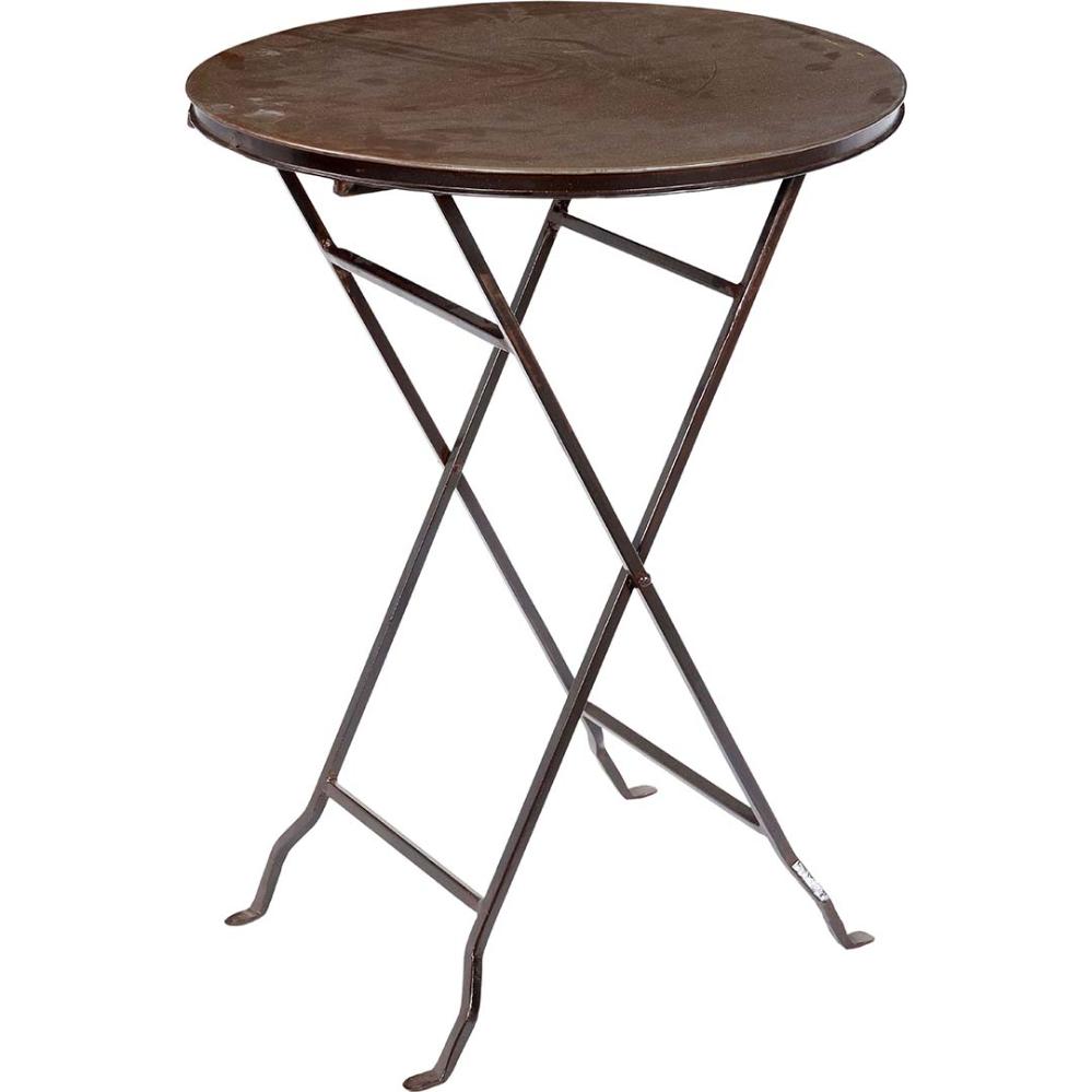 Cafebord med et råt finish