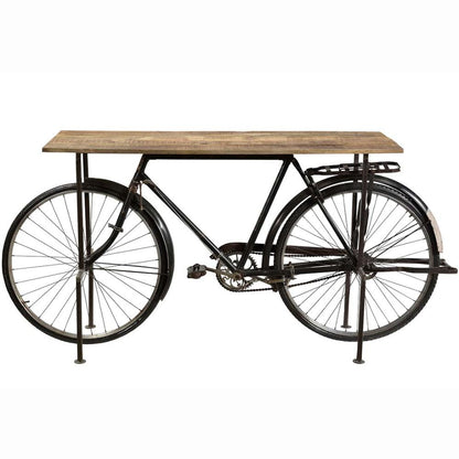 Konsolbord af gammel cykel
