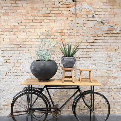 Konsolbord af gammel cykel