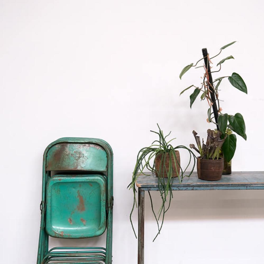 Konsoldbord med industrielt look