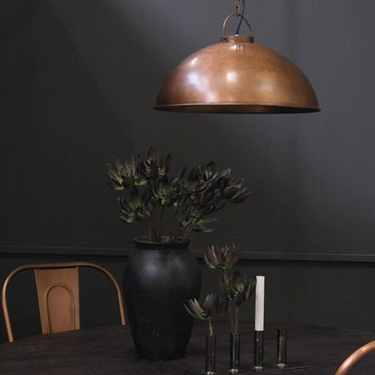 Loftlampe - kobber