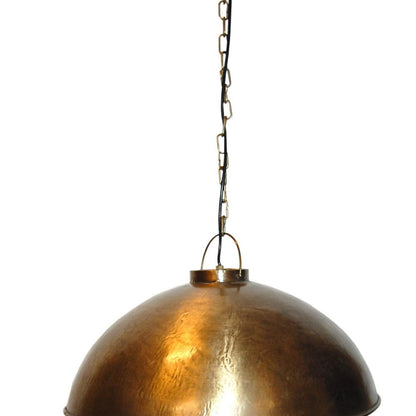 Loftlampe - antikmessing