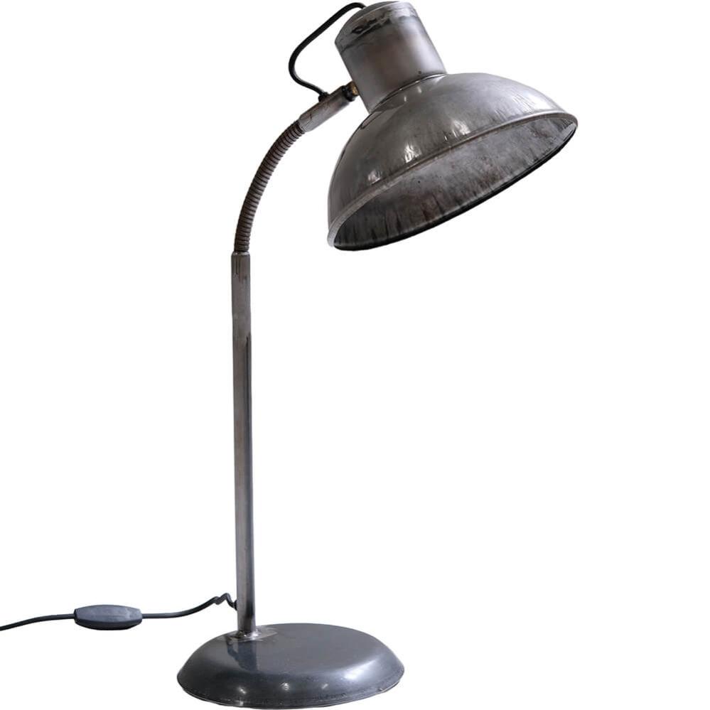 Retro bordlampe -  jern