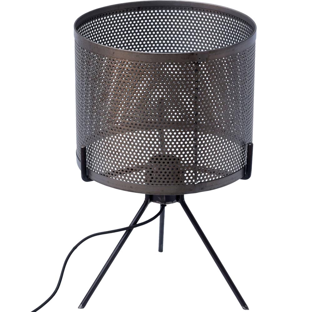 Bordlampe med et stilfuldt råt look