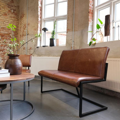 Loungesofa - galt - bøffelskind