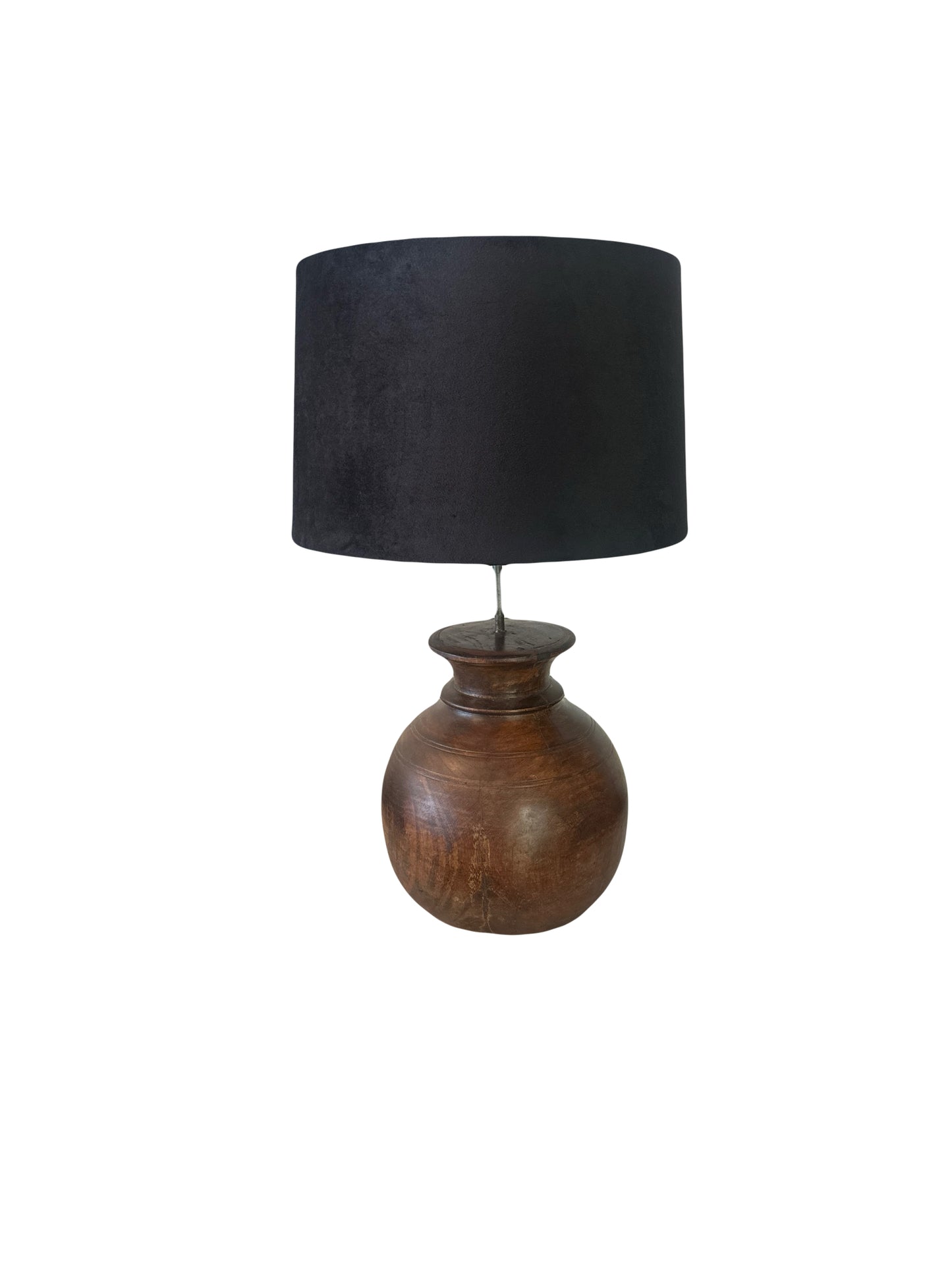 BORDLAMPE AF GAMMEL ORIGINAL KRUKKE