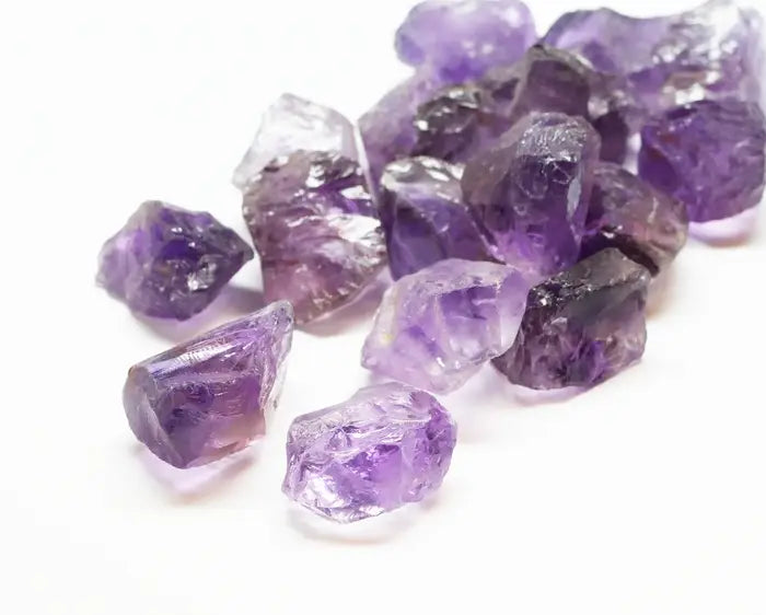 Store ametyst krystaller fra Afrika 15 ct - 85 ct.