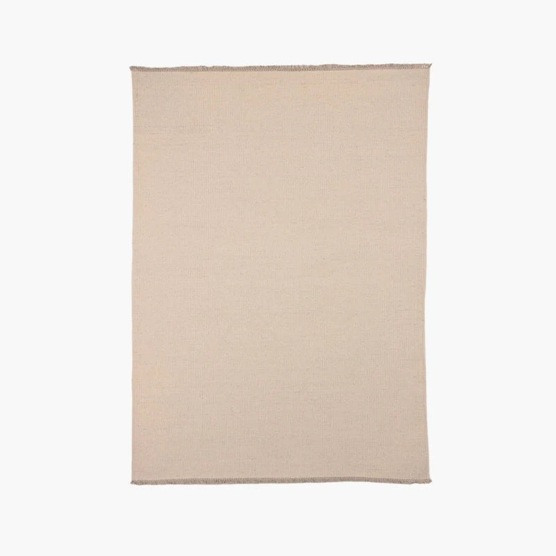 White uldtæppe – Hue Kollektion - 140 x 200 cm