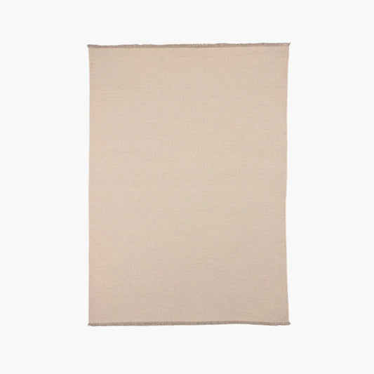 White uldtæppe – Hue Kollektion - 140 x 200 cm