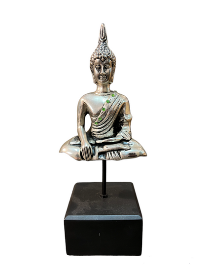 BUDDHA SILVER ON STAND
