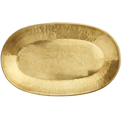 OVAL GOLD TRAY SMALL