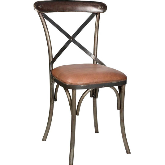 IRON DINING CHAIR METAL