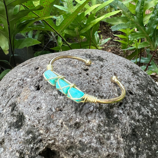 ARMBÅND ARMAZONIT